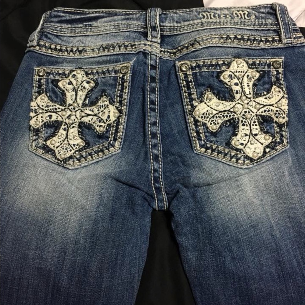 Girls Miss me jeans size 14